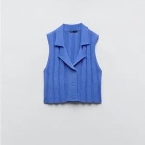 ZARA SIZE S COLLARED TANK